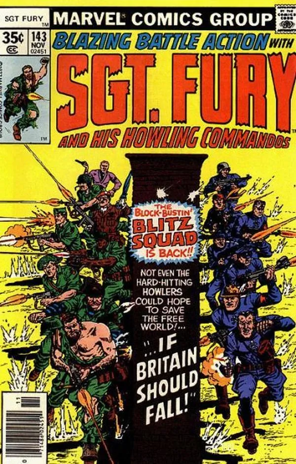 Cover of Sgt. Fury and His Howling Commandos #143