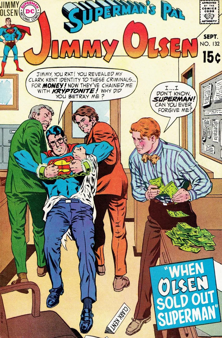 Cover of Superman's Pal, Jimmy Olsen #132