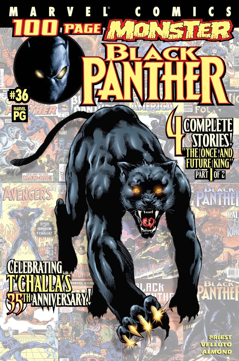Cover of Black Panther #36