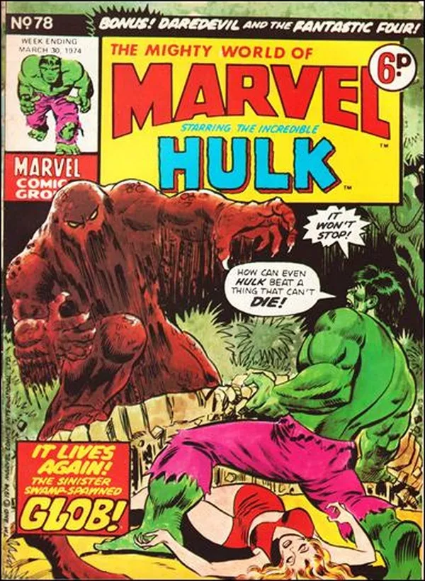 Cover of The Mighty World of Marvel #78