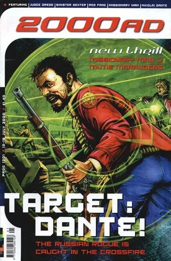 Cover of 2000 AD #1201