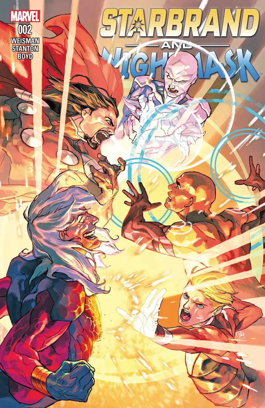 Cover of Starbrand and Nightmask #2