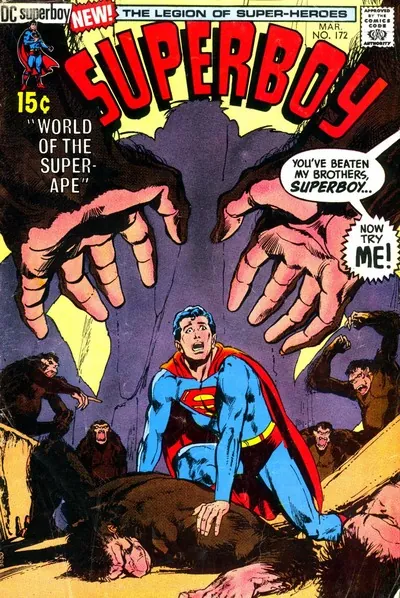 Cover of Superboy #172