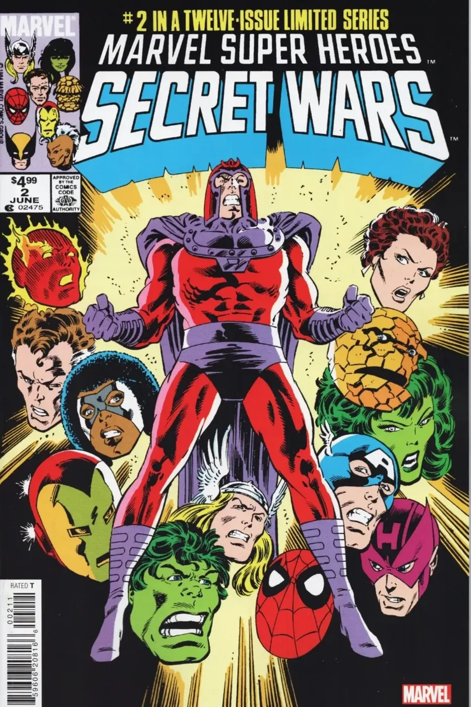 Cover of Marvel Super-Heroes Secret Wars #2