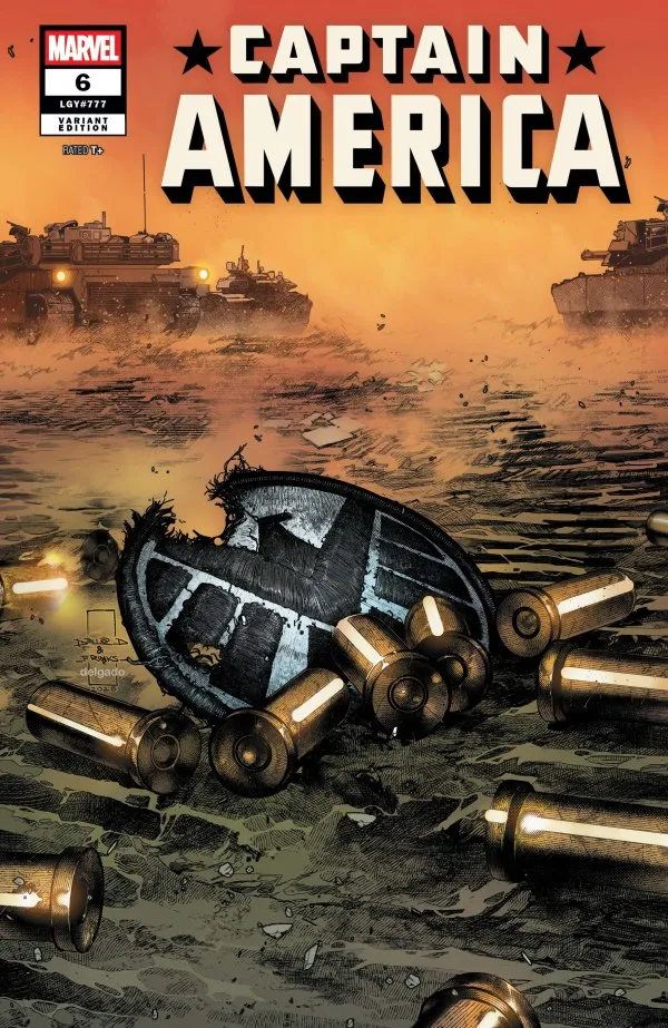 Cover of Captain America #6 (777)
