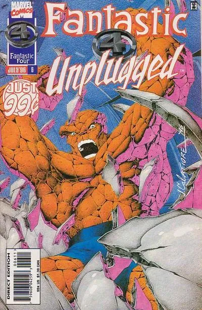 Cover of Fantastic Four Unplugged #6