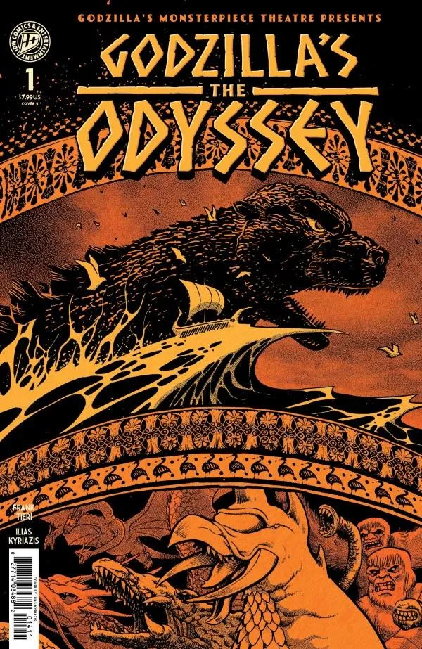 Cover of Godzilla's The Odyssey #[nn]