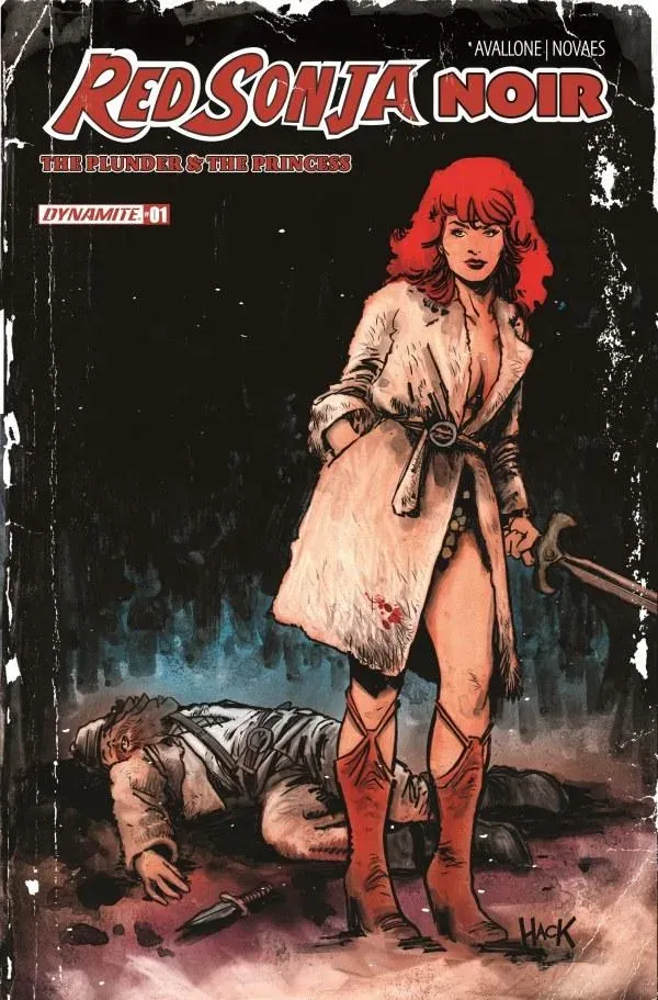 Cover of Red Sonja Noir: The Plunder & the Princess #1