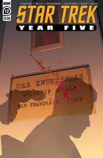 Cover of Star Trek: Year Five #12