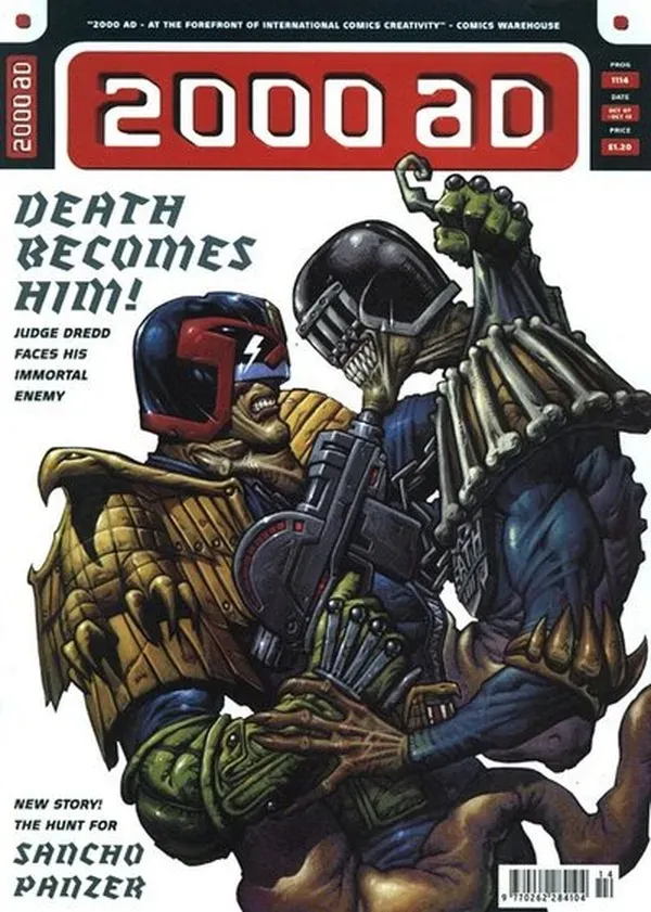 Cover of 2000 AD #1114