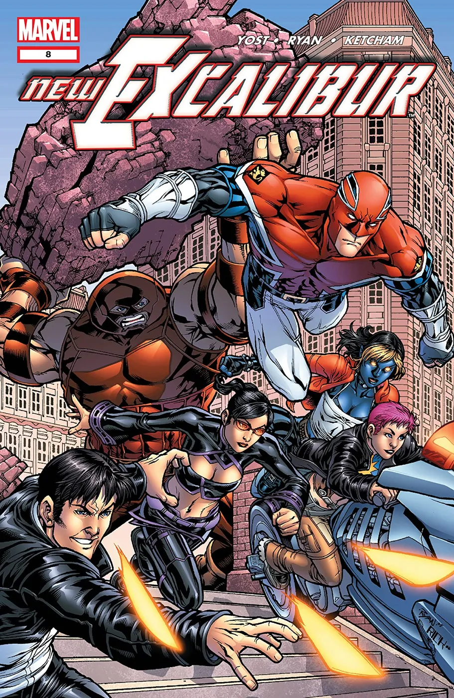 Cover of New Excalibur #8