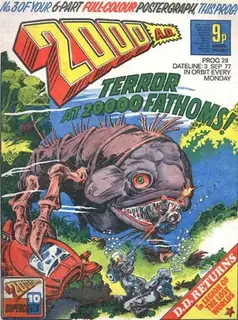 Cover of 2000 AD #28