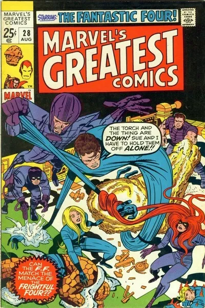 Cover of Marvel's Greatest Comics #28