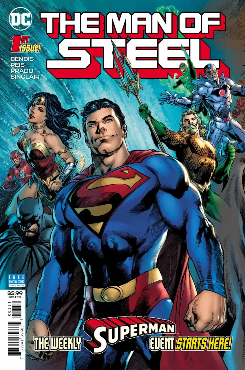Cover of The Man of Steel #1