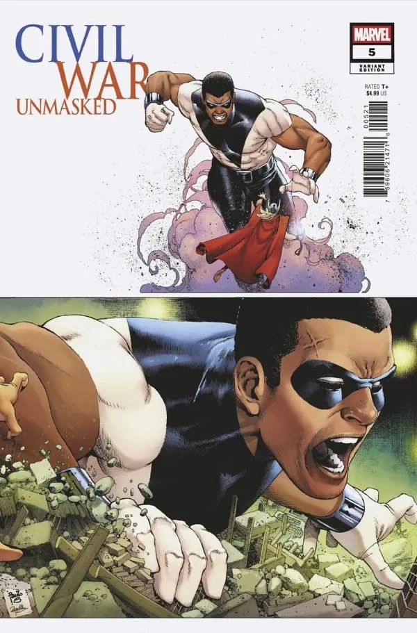 Cover of Civil War: Unmasked #5