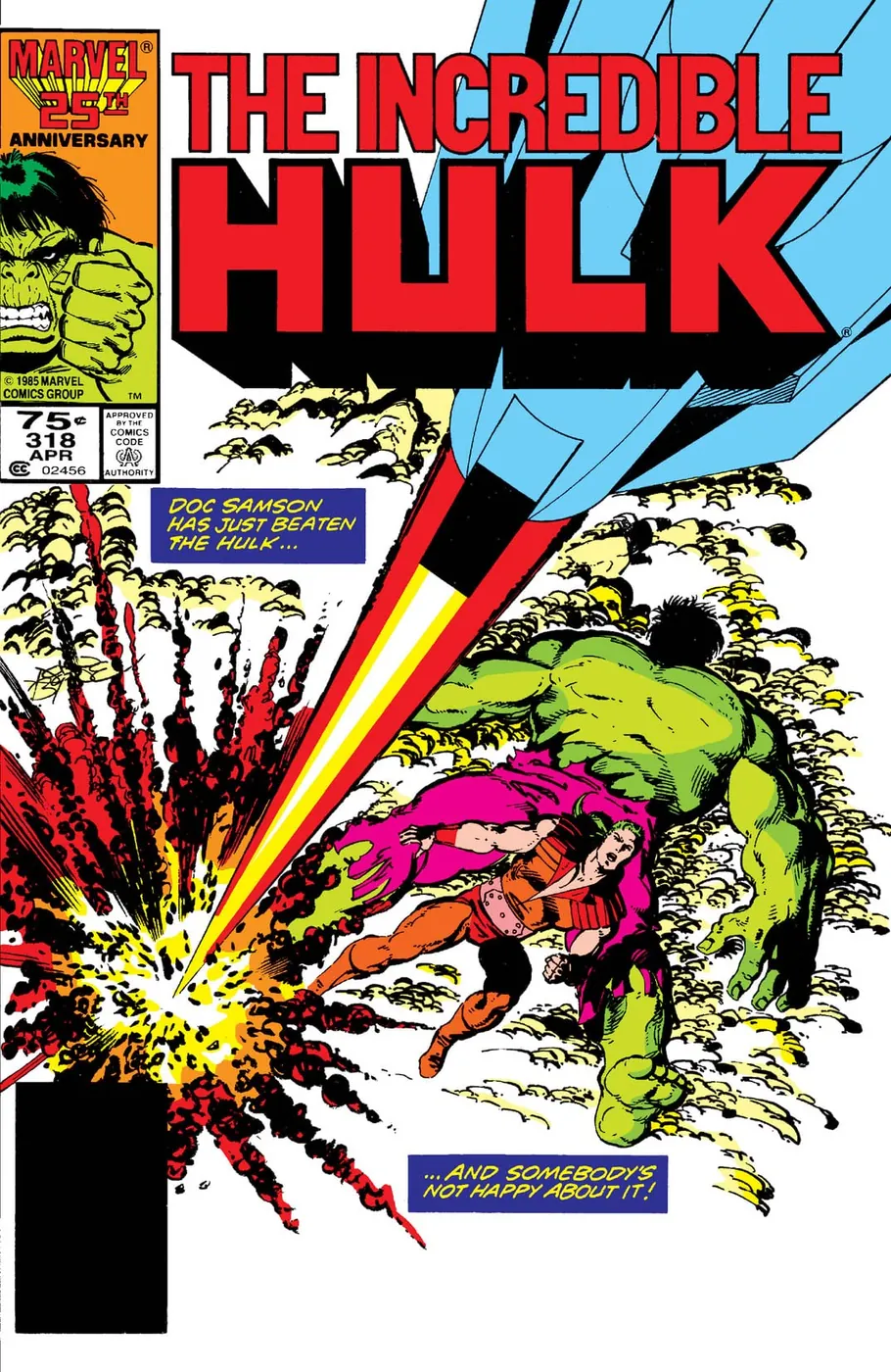 Cover of The Incredible Hulk #318