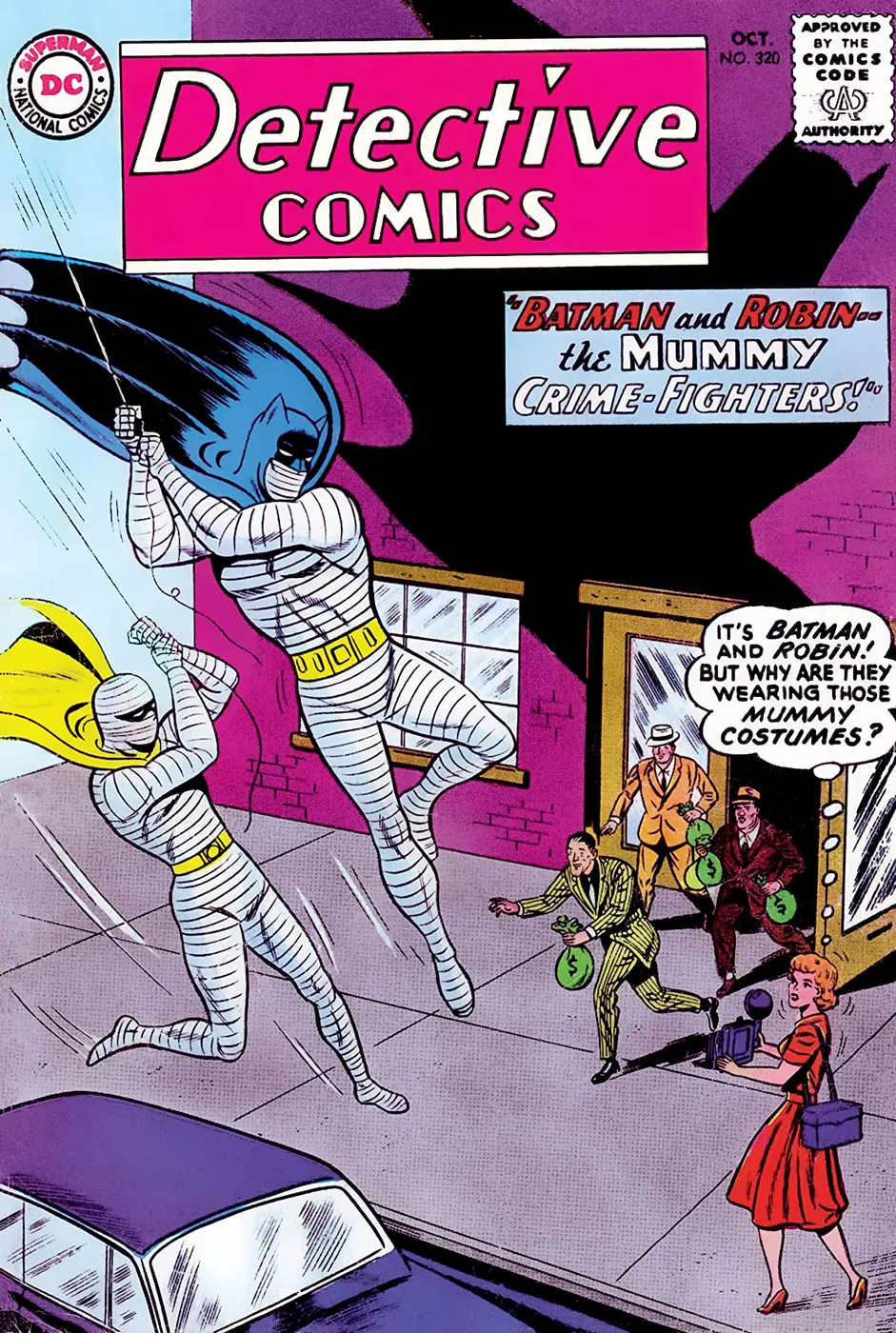 Cover of Detective Comics #320