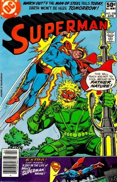 Cover of Superman #358