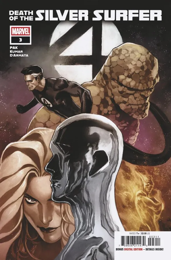 Cover of Death of the Silver Surfer #3