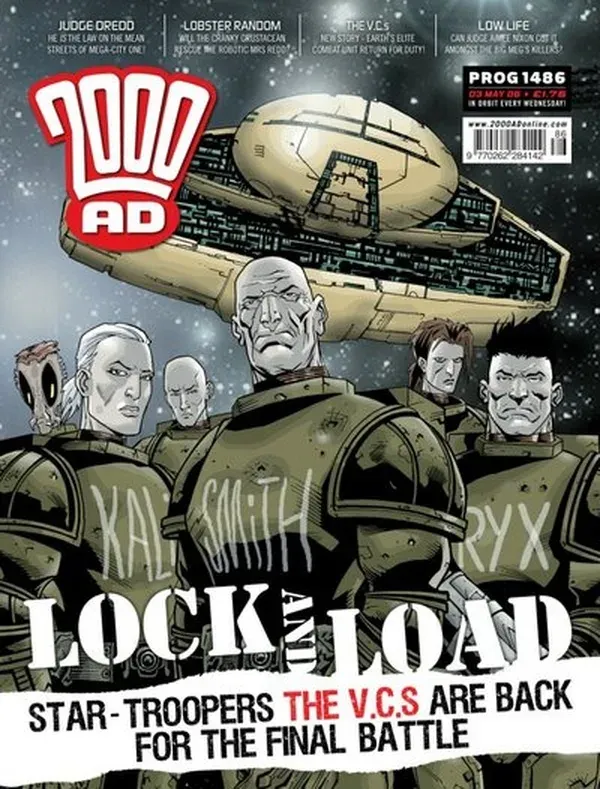 Cover of 2000 AD #1486