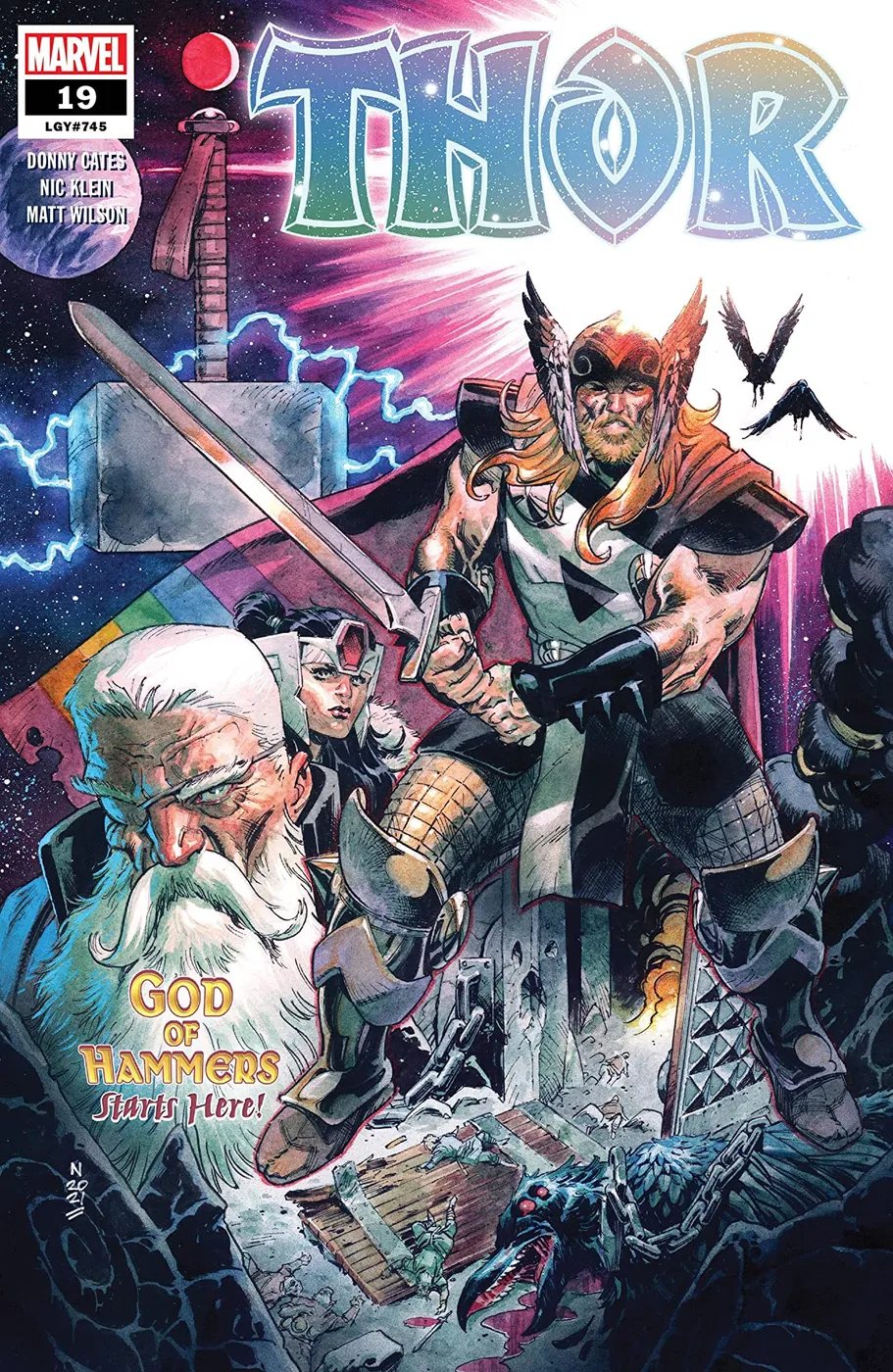 Cover of Thor #19 (745)
