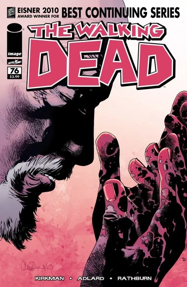 Cover of The Walking Dead #76