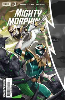 Cover of Mighty Morphin #3