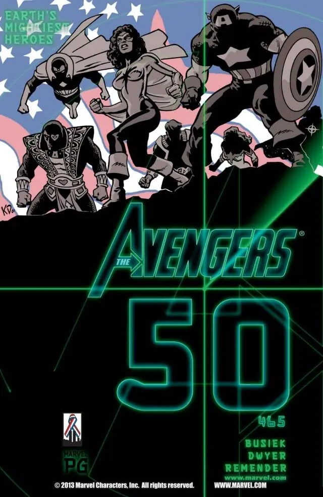 Cover of Avengers #50 (465)
