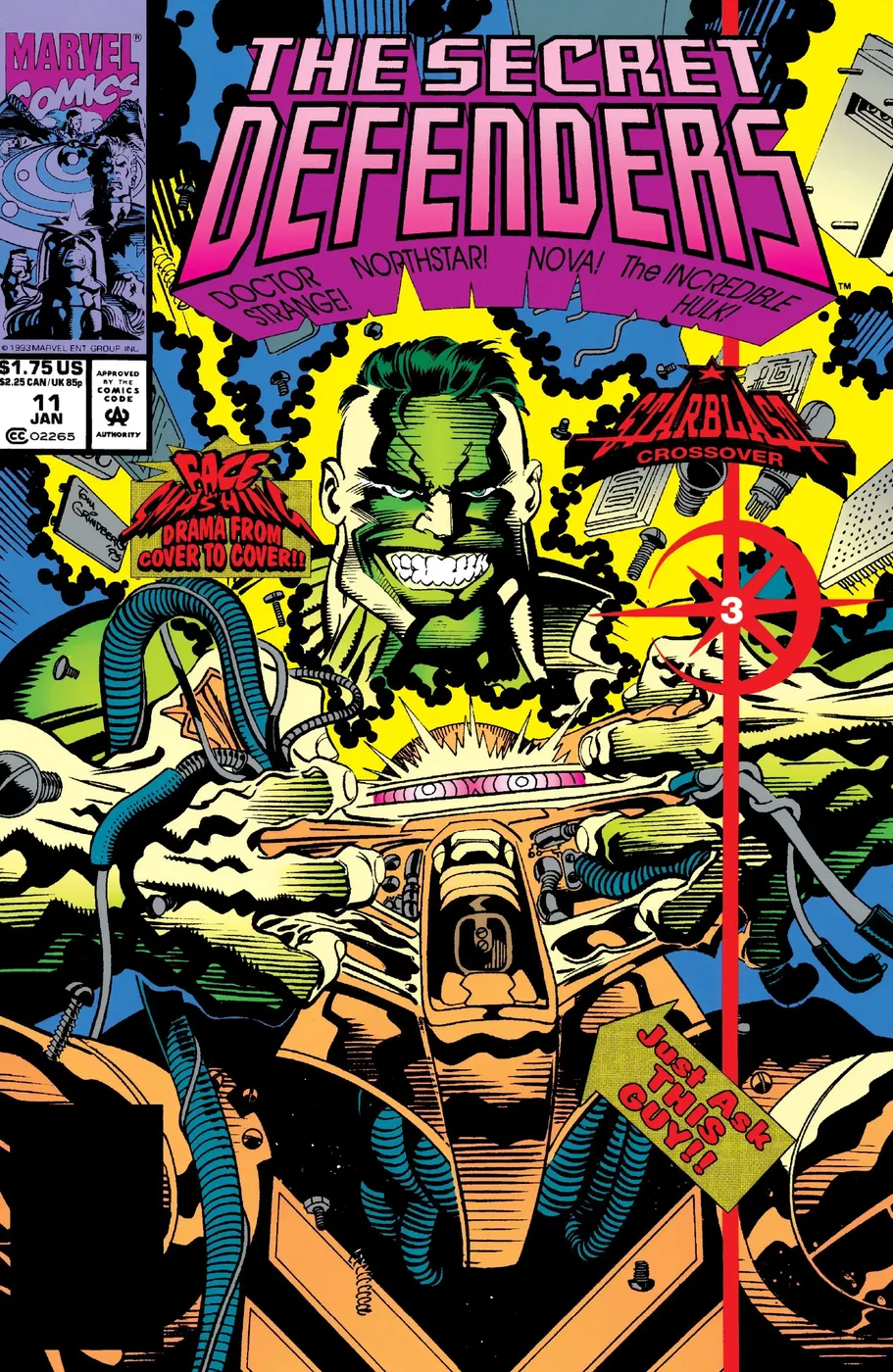 Cover of The Secret Defenders #11