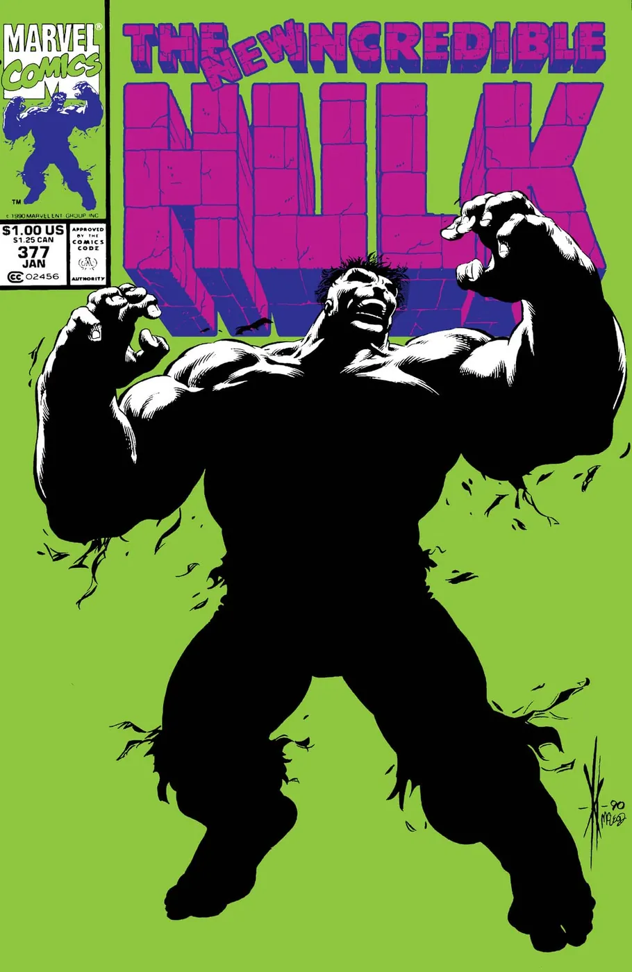 Cover of The Incredible Hulk #377