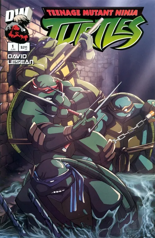 Cover of Teenage Mutant Ninja Turtles #1