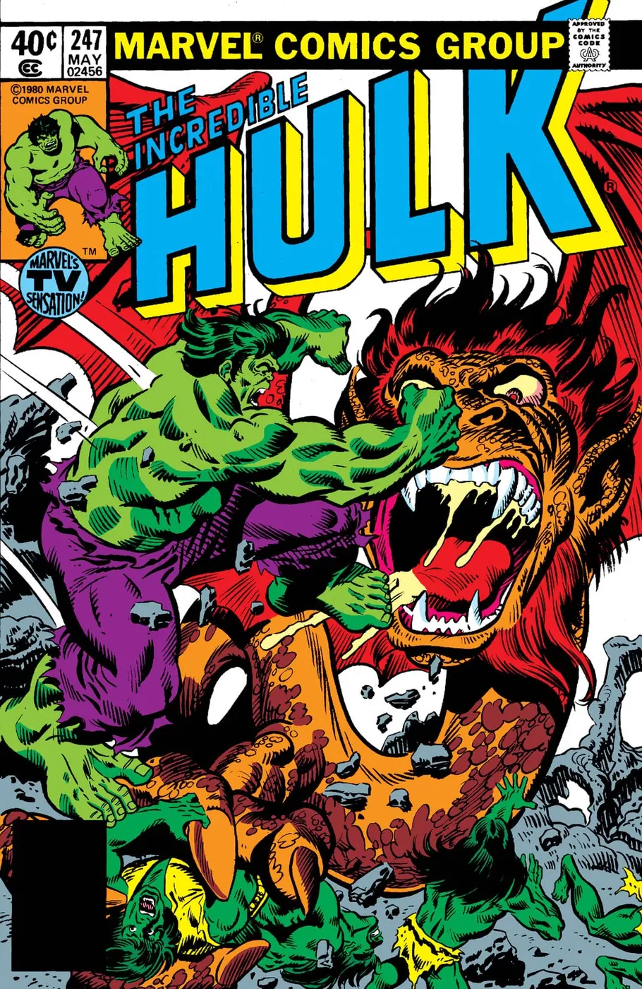 Cover of The Incredible Hulk #247