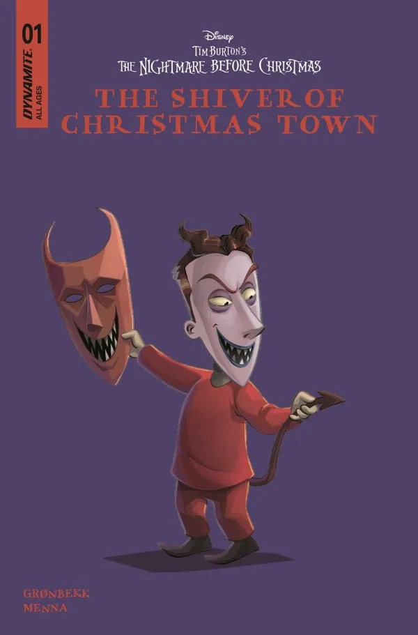 Cover of Tim Burton's the Nightmare Before Christmas: The Shiver of Christmas Town #1