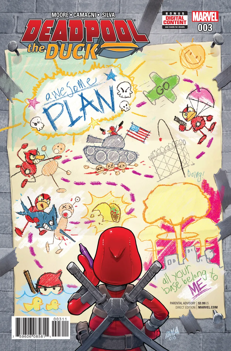 Cover of Deadpool the Duck #3