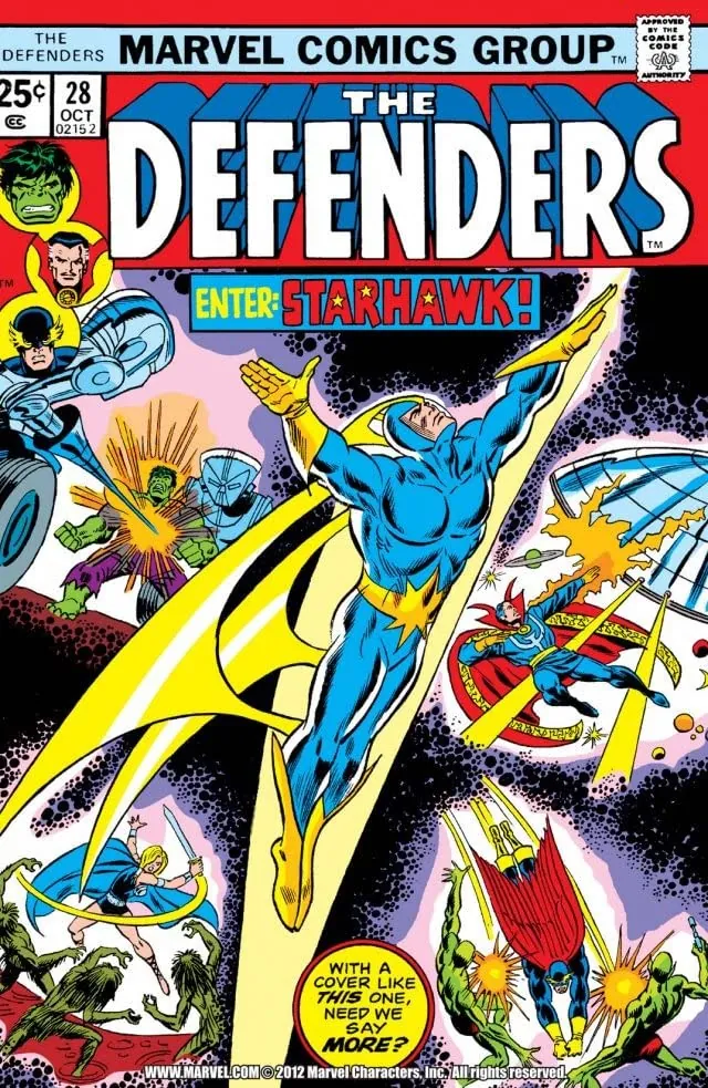 Cover of The Defenders #28