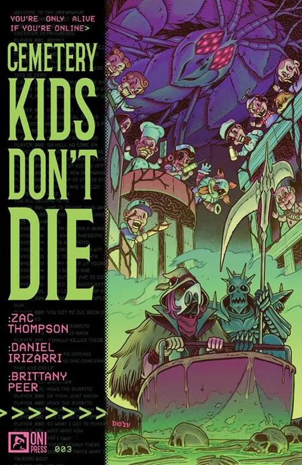 Cover of Cemetery Kids Don't Die #3