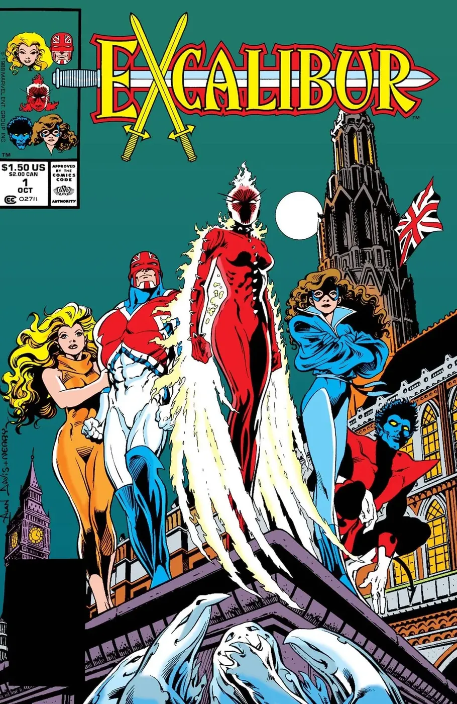 Cover of Excalibur #1