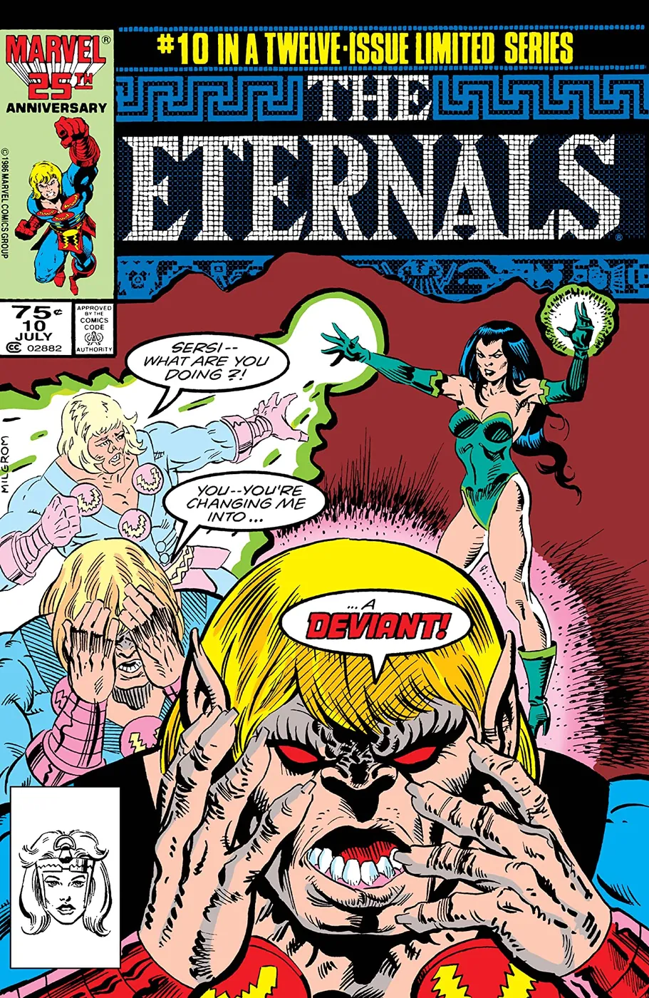Cover of Eternals #10