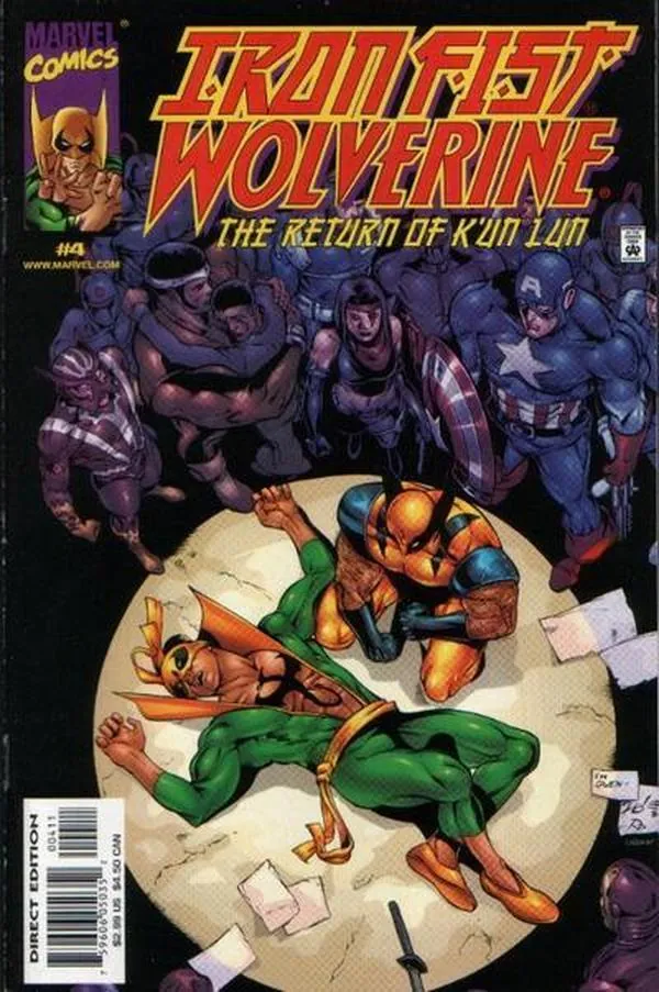 Cover of Iron Fist: Wolverine #4
