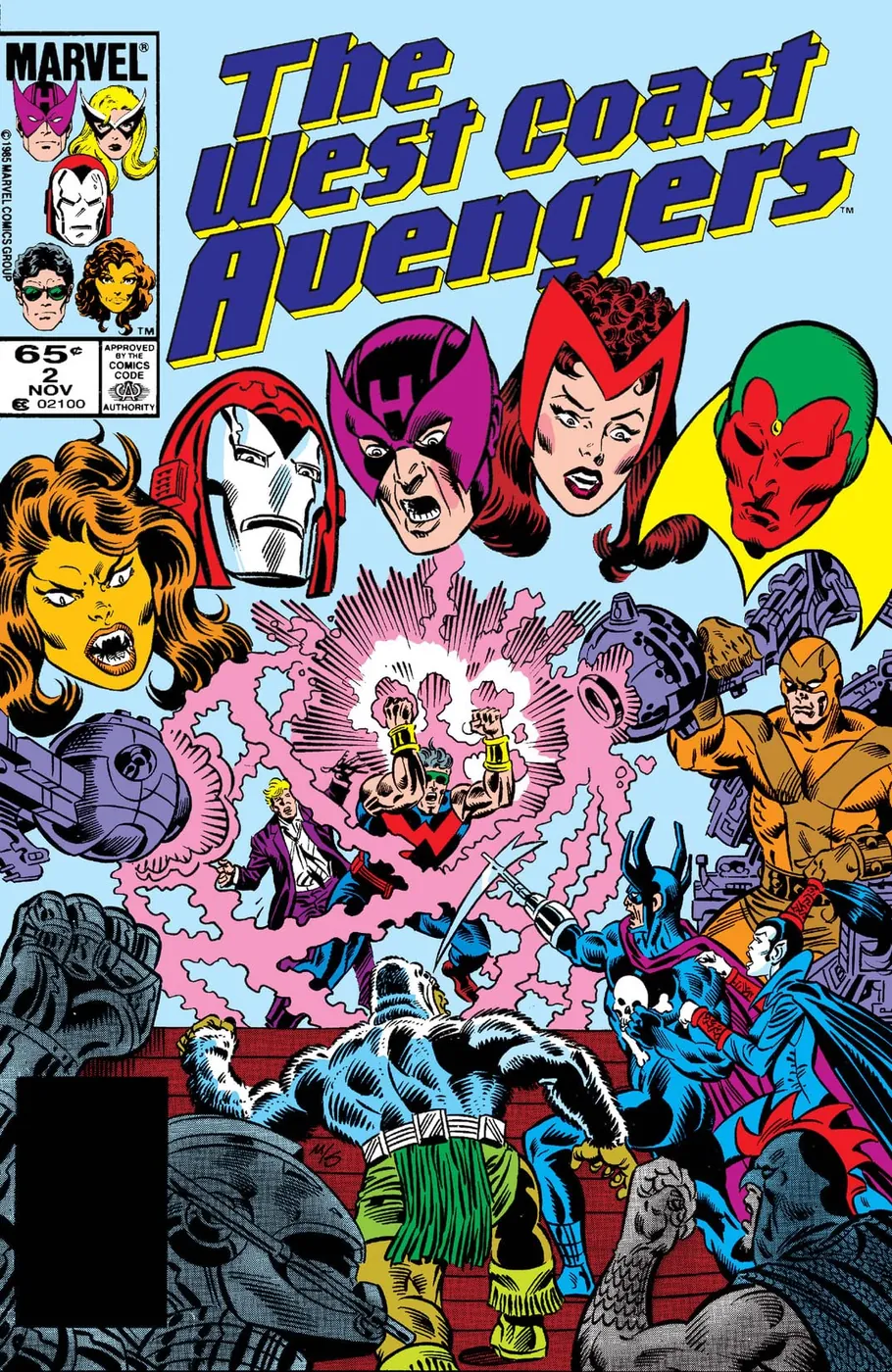 Cover of West Coast Avengers #2