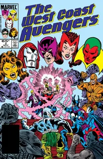 Cover of West Coast Avengers #2