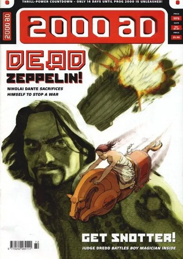 Cover of 2000 AD #1172