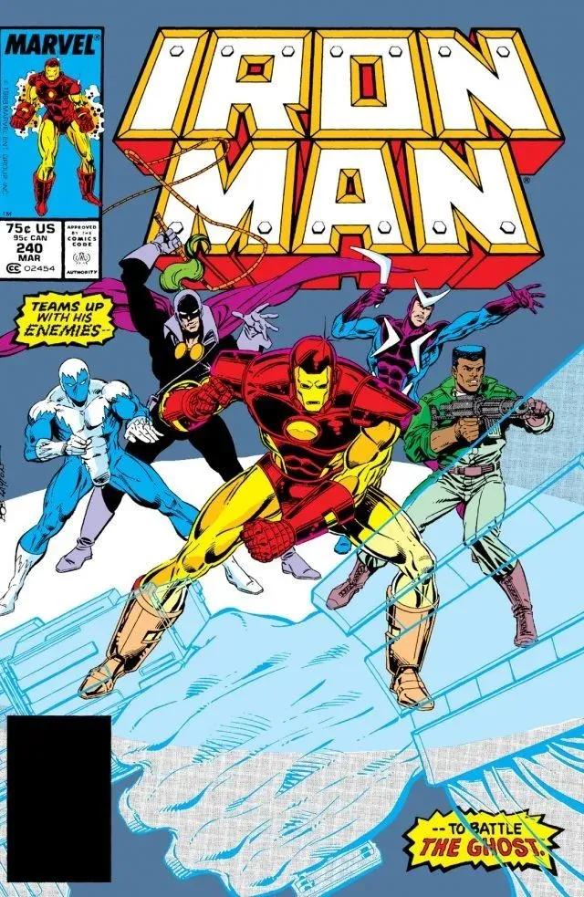 Cover of Iron Man #240