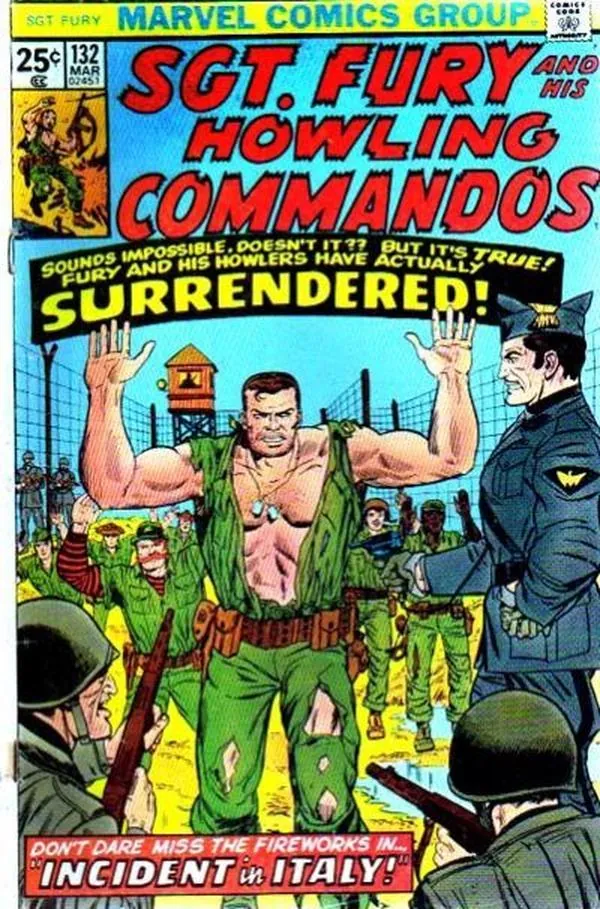 Cover of Sgt. Fury and His Howling Commandos #132