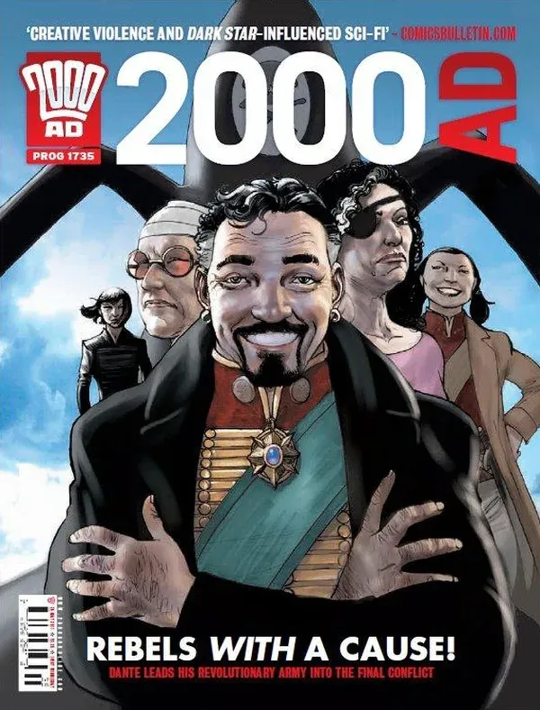 Cover of 2000 AD #1735