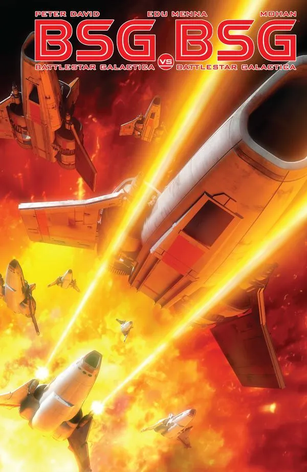 Cover of Battlestar Galactica BSG vs. BSG #5