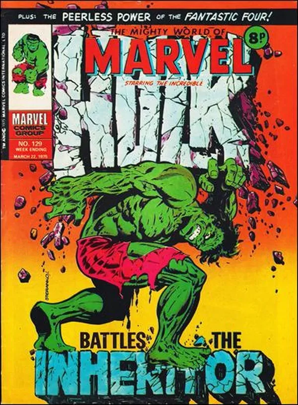 Cover of The Mighty World of Marvel #129