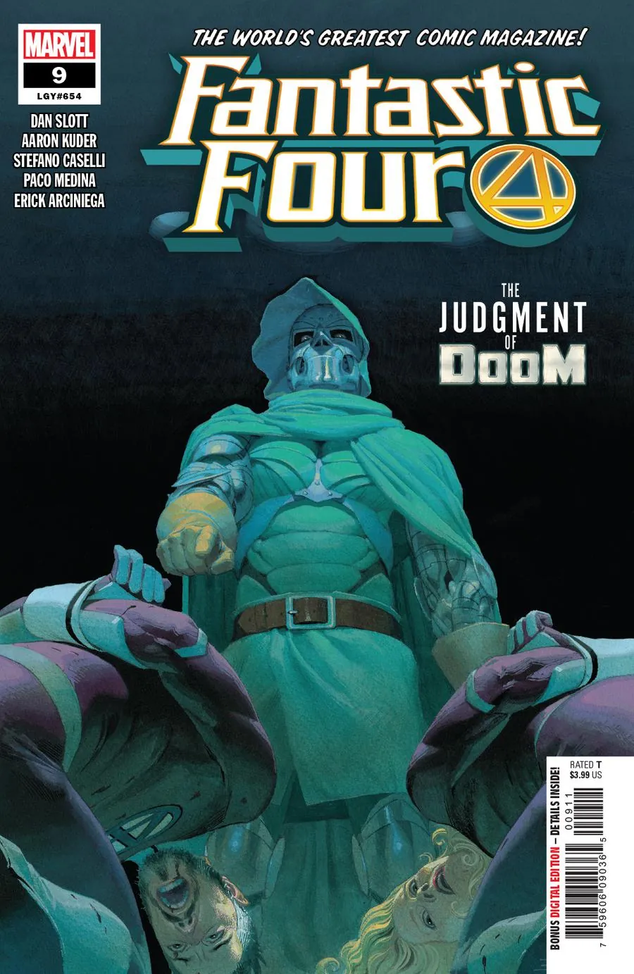 Cover of Fantastic Four #9 (654)