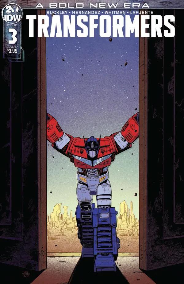 Cover of Transformers #3