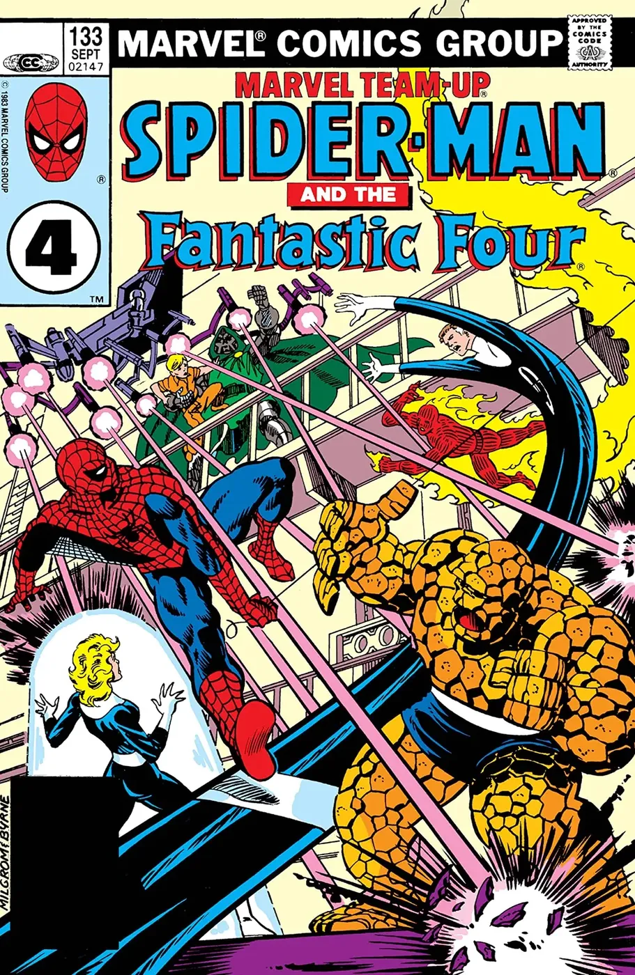 Cover of Marvel Team-Up #133